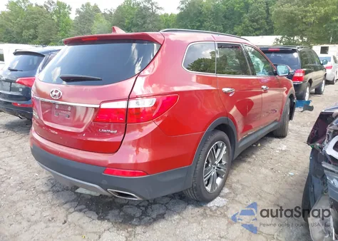 2013 Hyundai Santa Fe Limited из США, поврежденный, VIN KM8SR4HF3DU002057